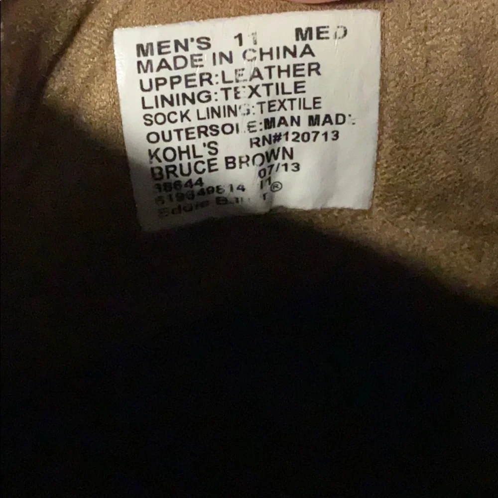 Eddie Bauer Bruce Boots Size 11